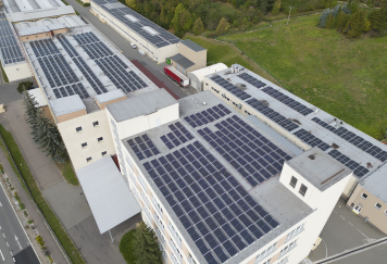 Rieter CZ - letecký snímek